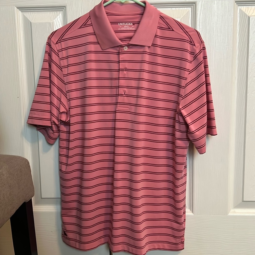 Men’s UNTUCKIt Pink Shirt Small